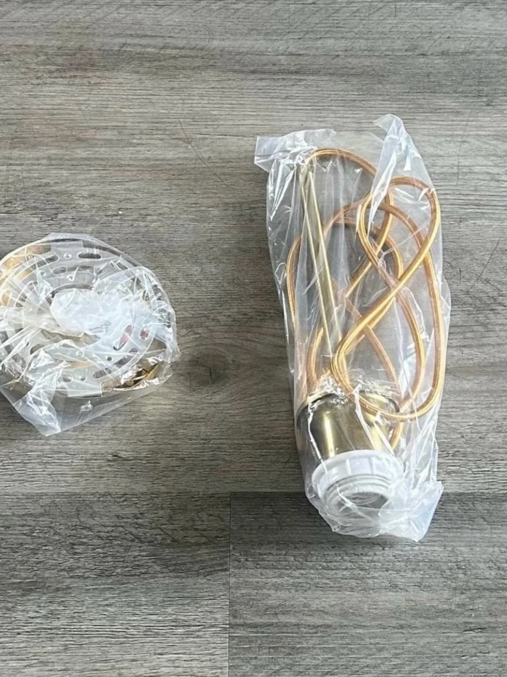 Amber Glass Globe Pendant Light - Unbranded
